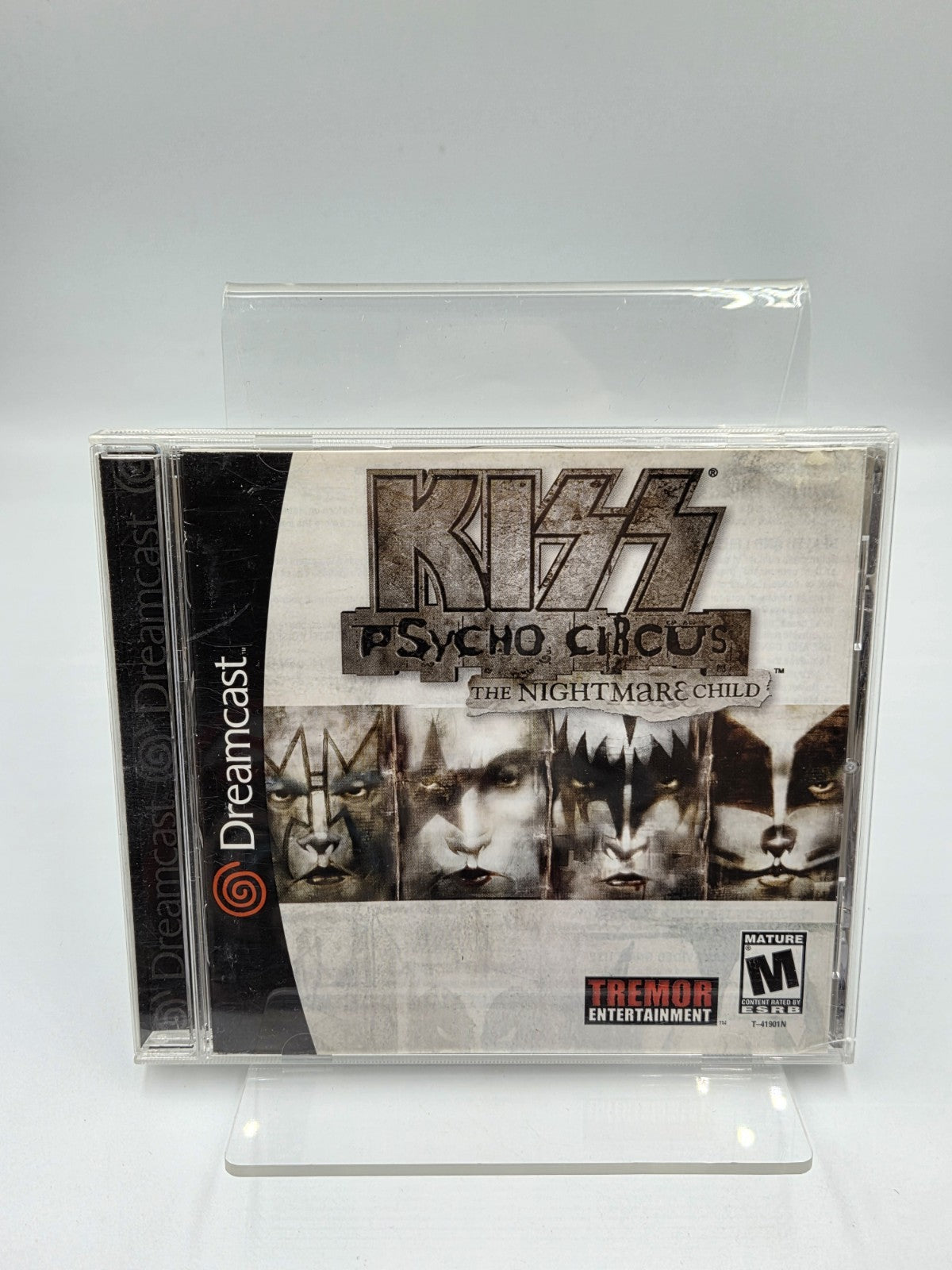 Sega Dreamcast Kiss Psycho Circus mit OVP und Anleitung NTSC-U/C 