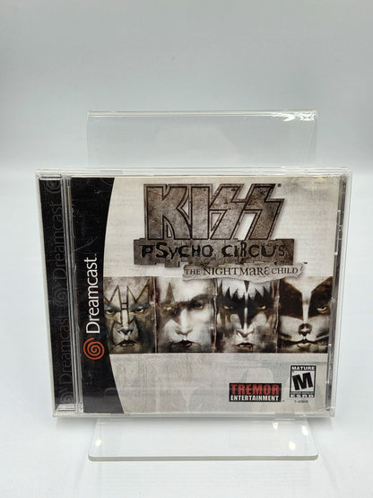 Sega Dreamcast Kiss Psycho Circus mit OVP und Anleitung NTSC-U/C 