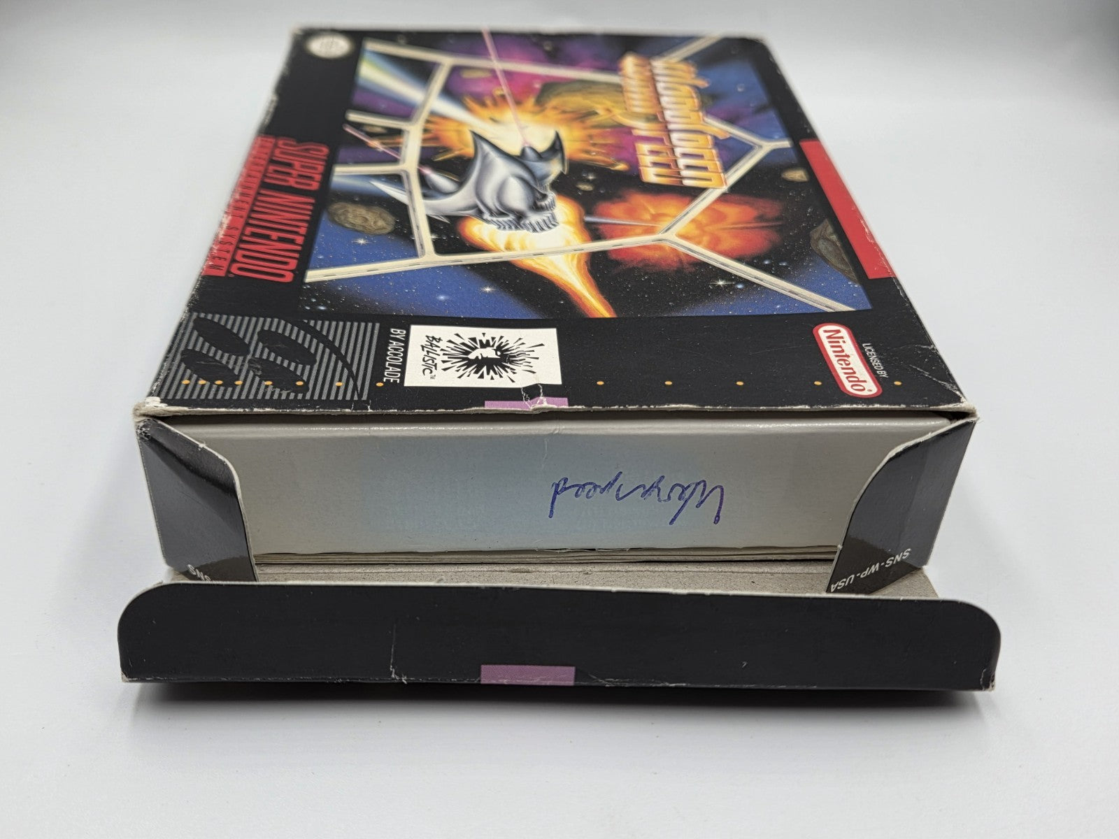 SNES Super Nintendo Wing Commander mit OVP und Anleitung NTSC USA