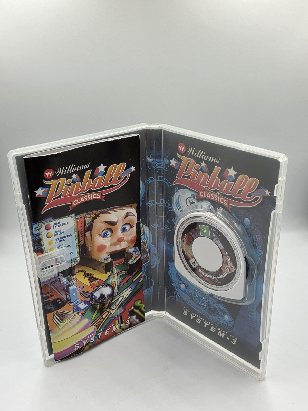 Sony PSP Spiel Williams Pinball Classics mit OVP und Anleitung Deutsch