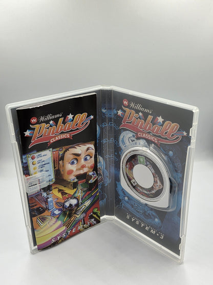 Sony PSP Spiel Williams Pinball Classics mit OVP und Anleitung Deutsch