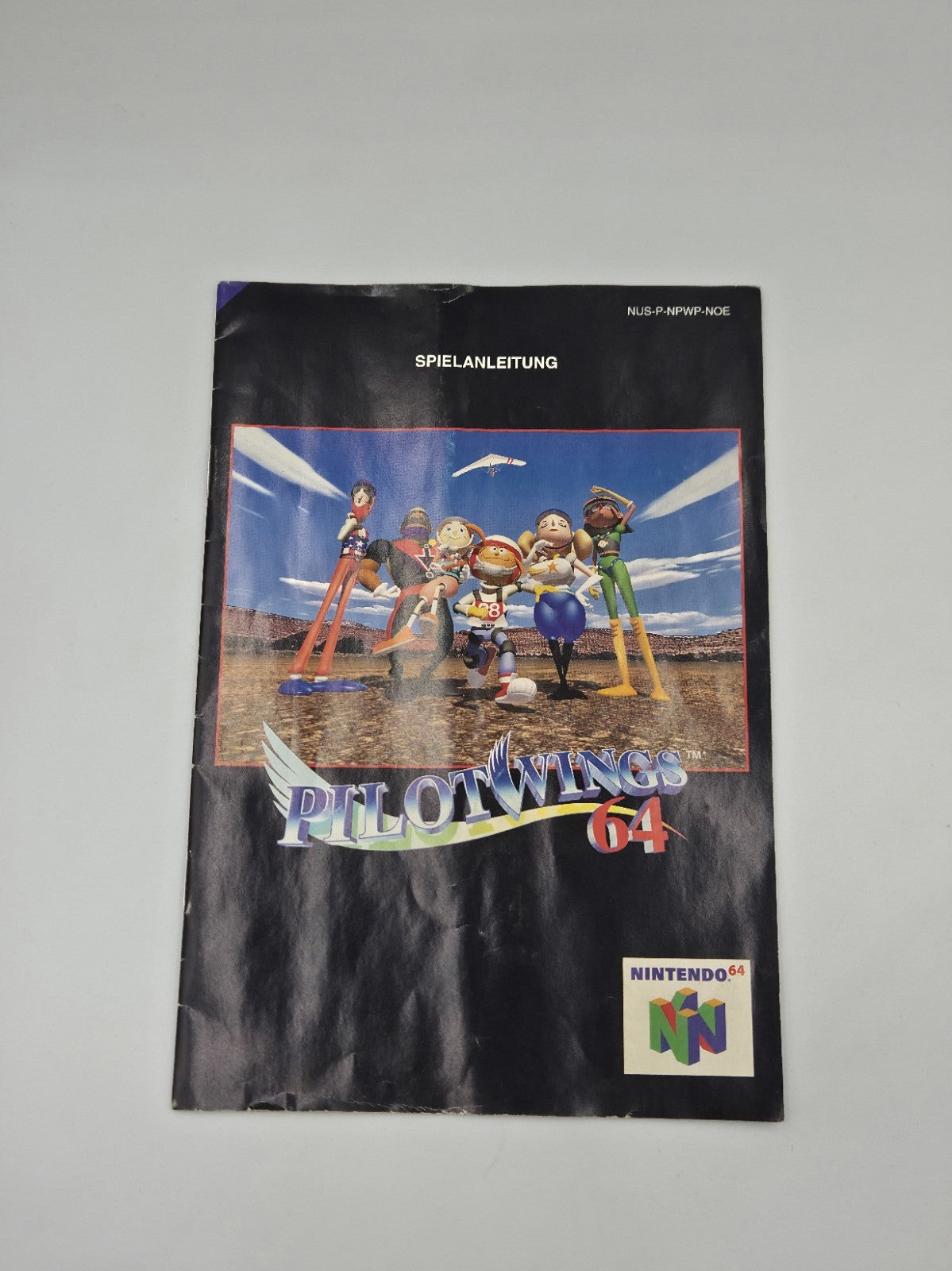 N64 Nintendo 64 Spiel Pilotwings 64 mit OVP und Anleitung NOE
