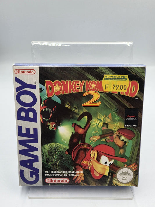 Nintendo Game Boy Classic Spiel Donkey Kong Land 2 mit OVP und Anleitung FAH