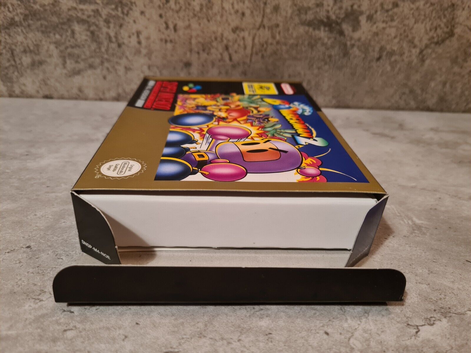 SNES Super Nintendo Super Bomberman 2 mit OVP und Anleitung NOE - T-Retro-Games 