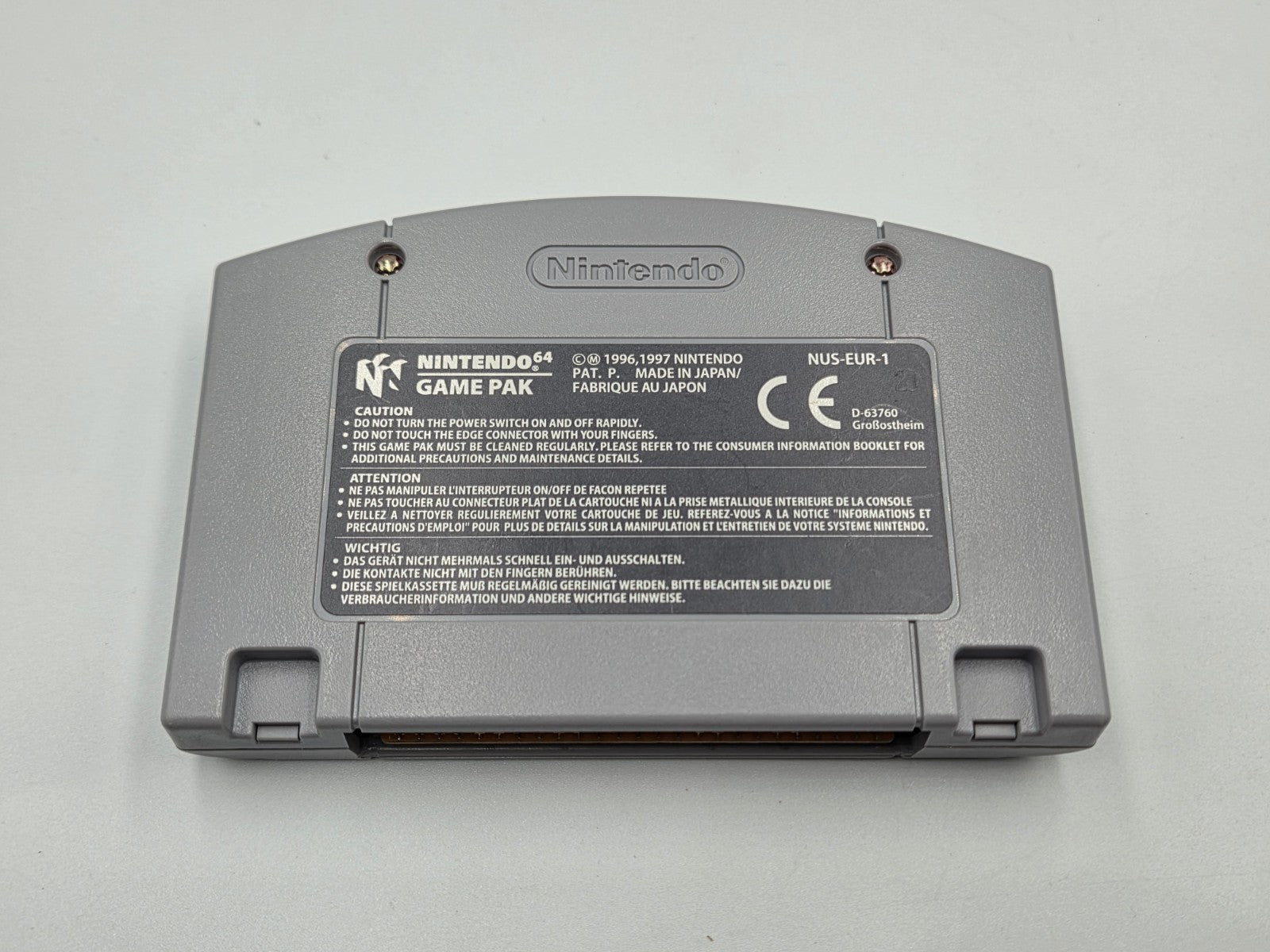 N64 Nintendo 64 Killer Instinct mit OVP und Anleitung FAH