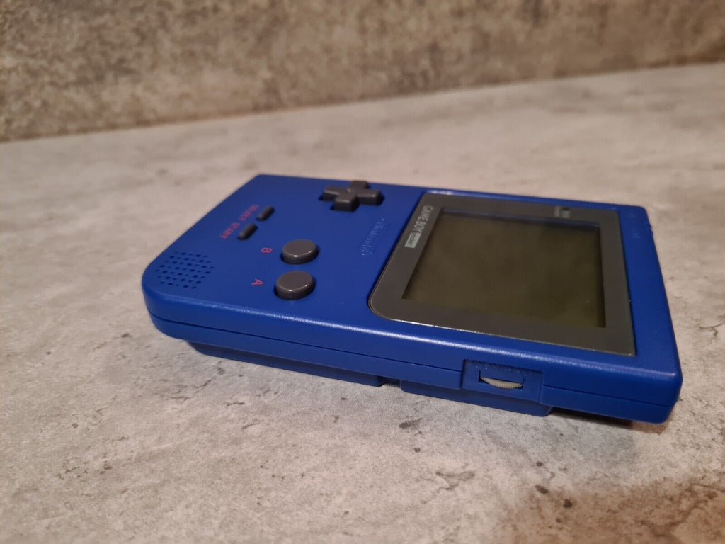 Game Boy Pocket OVP Console Konsole FAH Blau Blue - T-Retro-Games 
