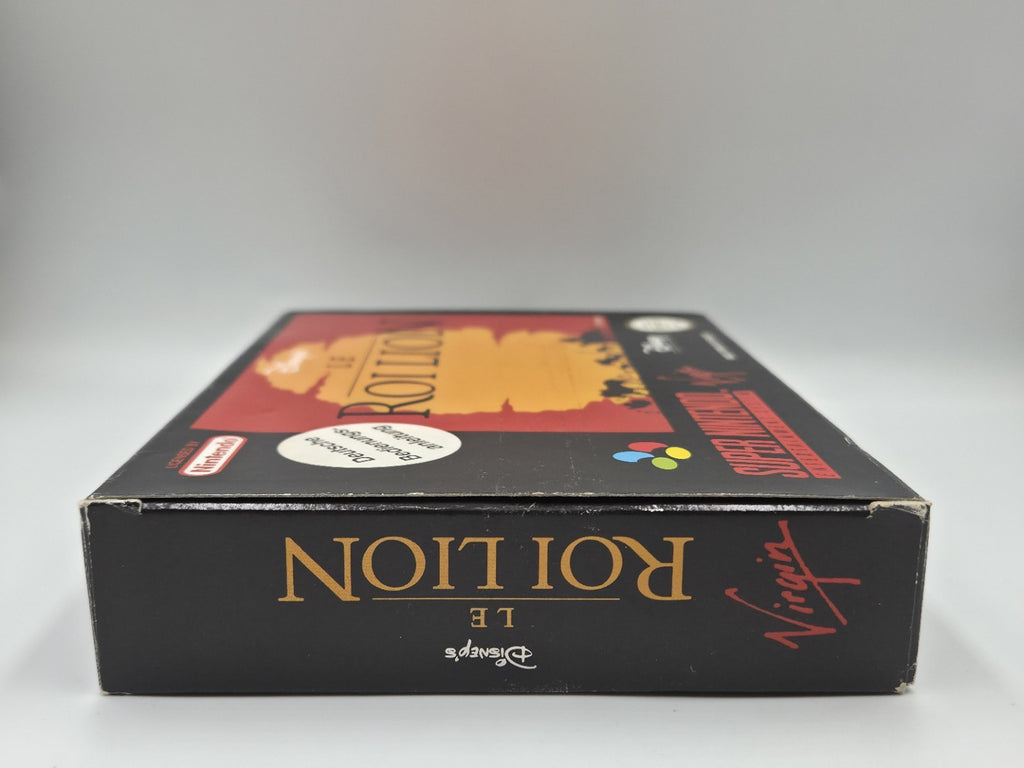 SNES Super Nintendo Disney's Le Roi Lion mit OVP und Anleitung FRA