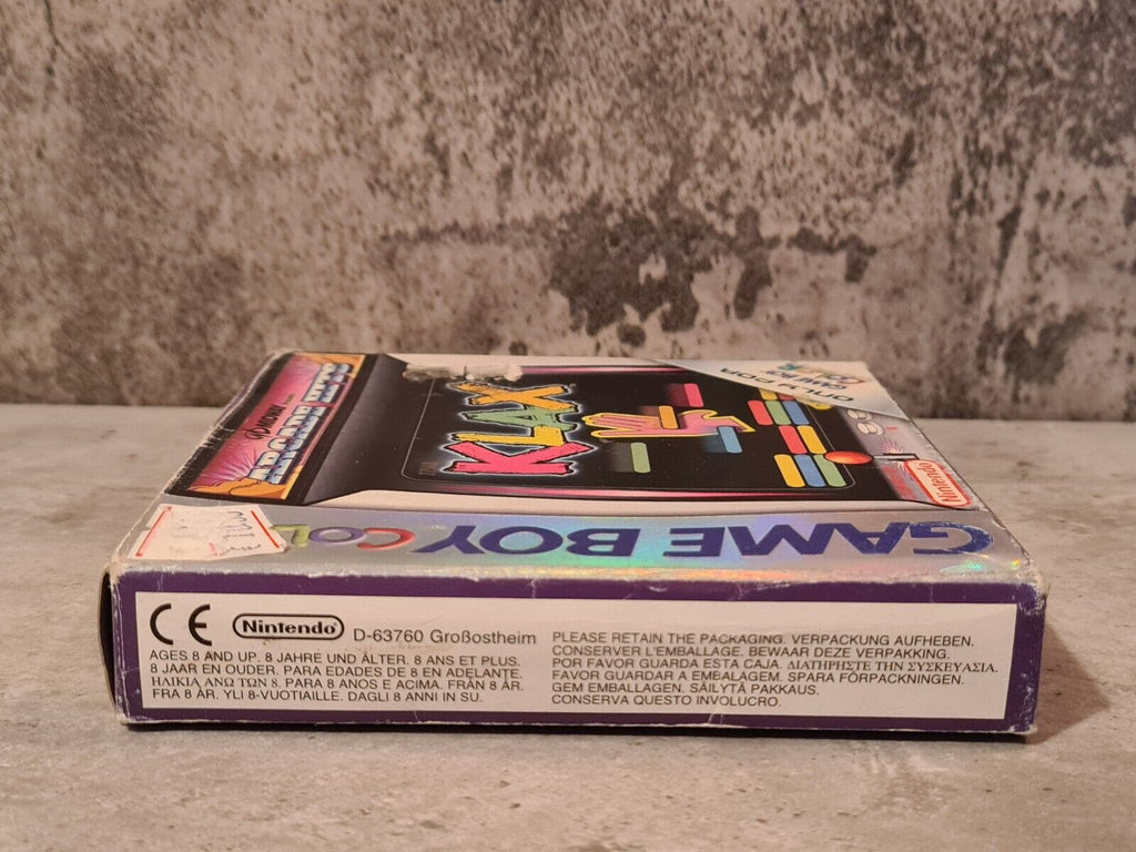 Nintendo Game Boy Color Spiel Klax mit OVP und Anleitung EUR - T-Retro-Games 