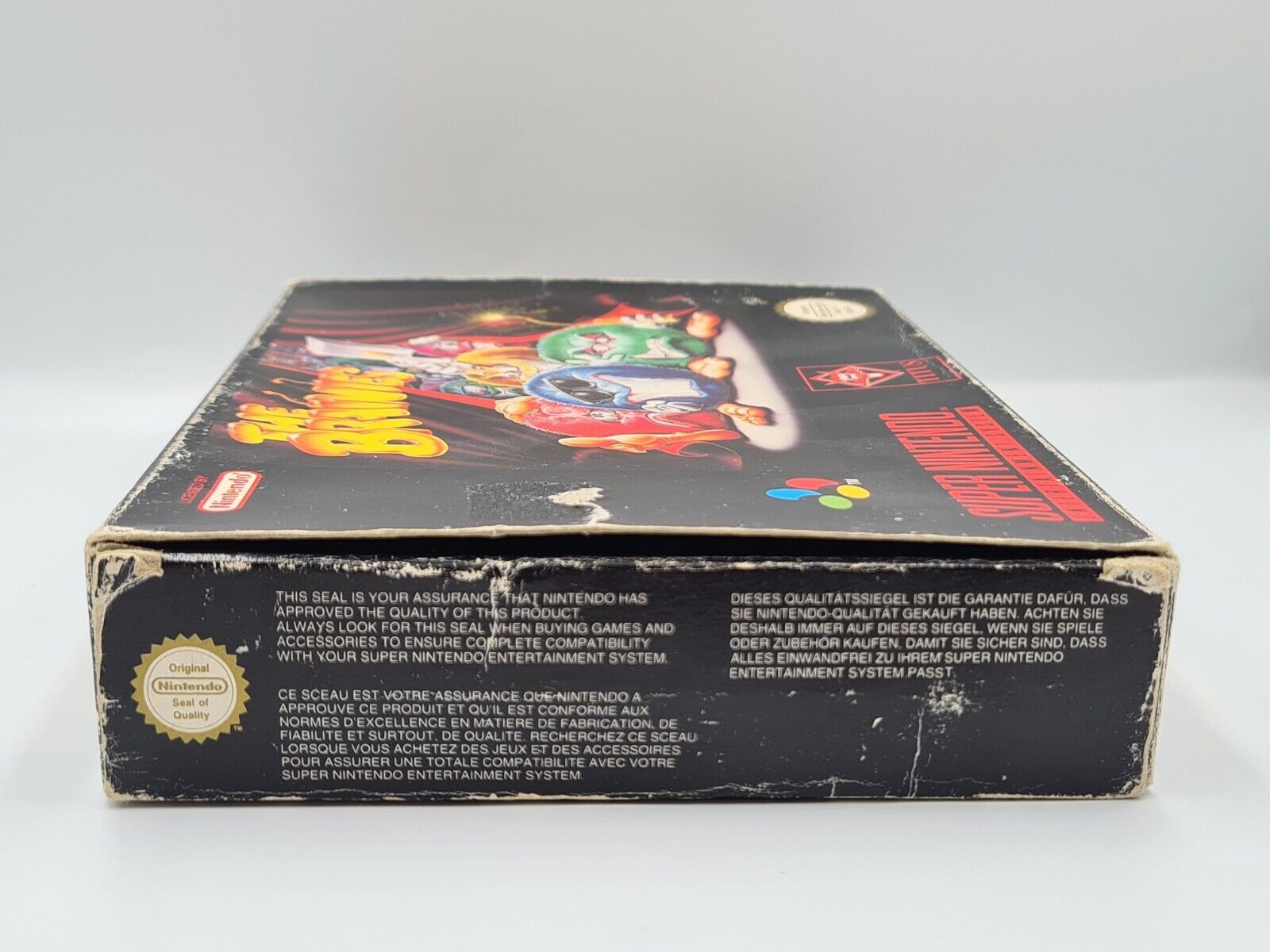 SNES Super Nintendo The Brainies mit OVP und Anleitung EUR - T-Retro-Games 