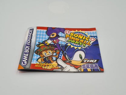 Nintendo Game Boy Advance Sonic Pinball Party mit OVP und Anleitung FAH - T-Retro-Games 