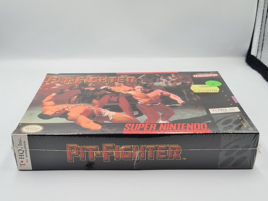 SNES Super Nintendo Pit-Fighter Neu NEW Sealed NTSC USA - T-Retro-Games 