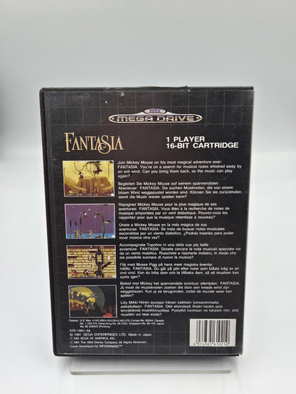 Sega Mega Drive Spiel Fantasia mit OVP und Anleitung Multilingual 