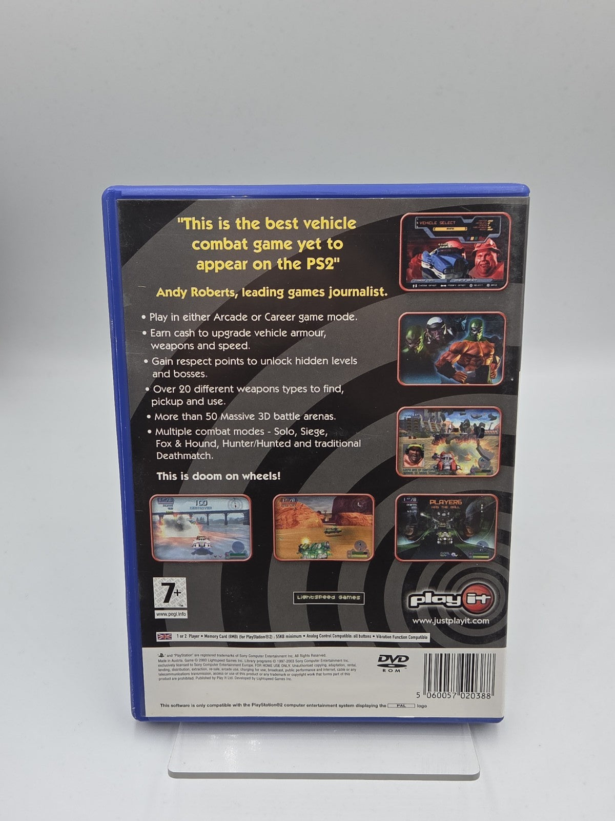 PS2 Playstation 2 Spiel Motorsiege Warriors of Primetime  mit OVP und Anleitung