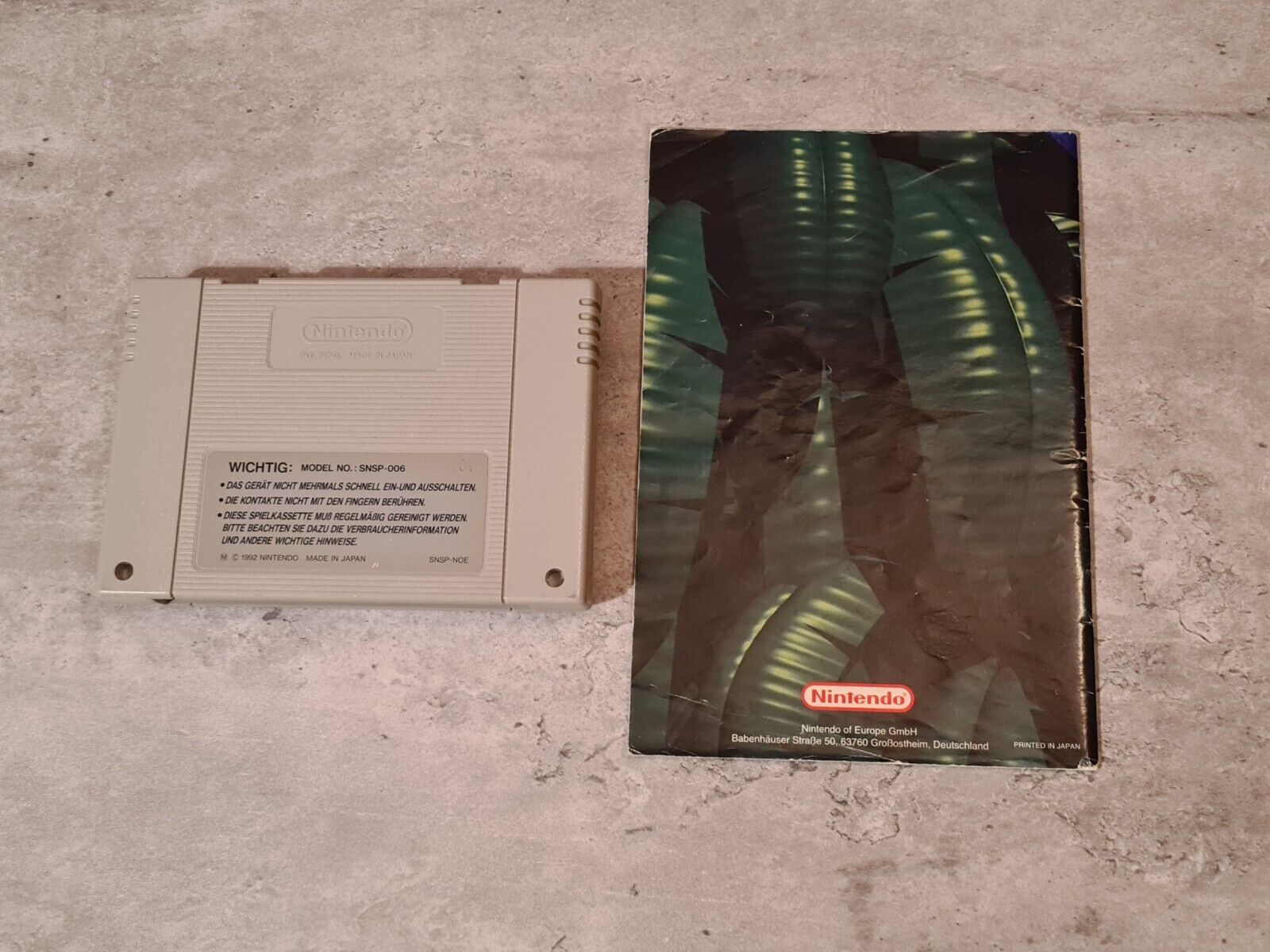 SNES Super Nintendo Donkey Kong Country mit OVP und Anleitung NOE - T-Retro-Games 