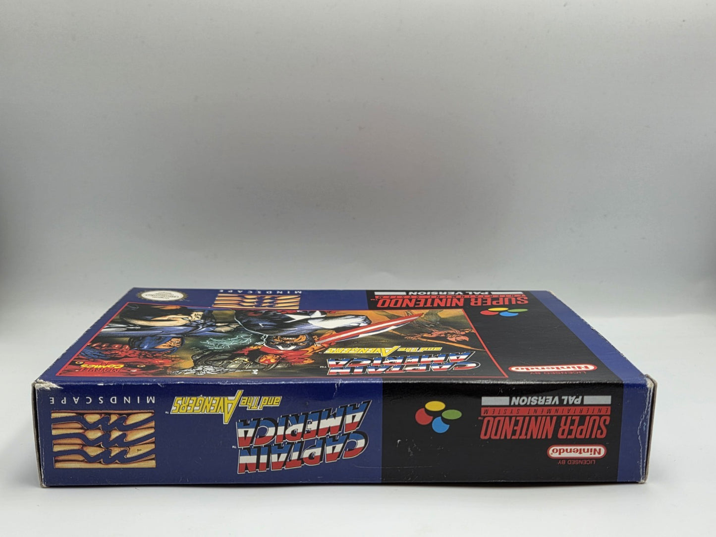 SNES Super Nintendo Captain America and The Avengers mit OVP und Anleitung EUR