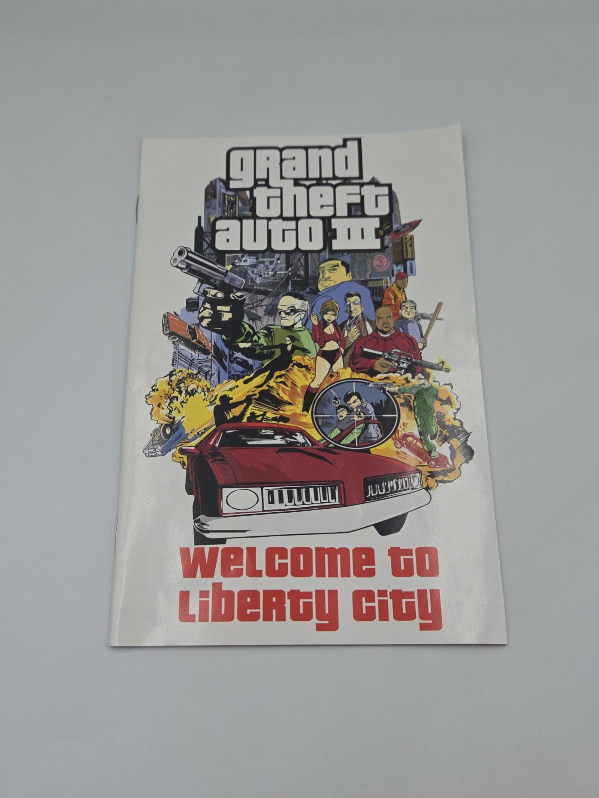 PS2 Playstation 2 Grand Theft Auto III mit OVP und Anleitung  Englisch