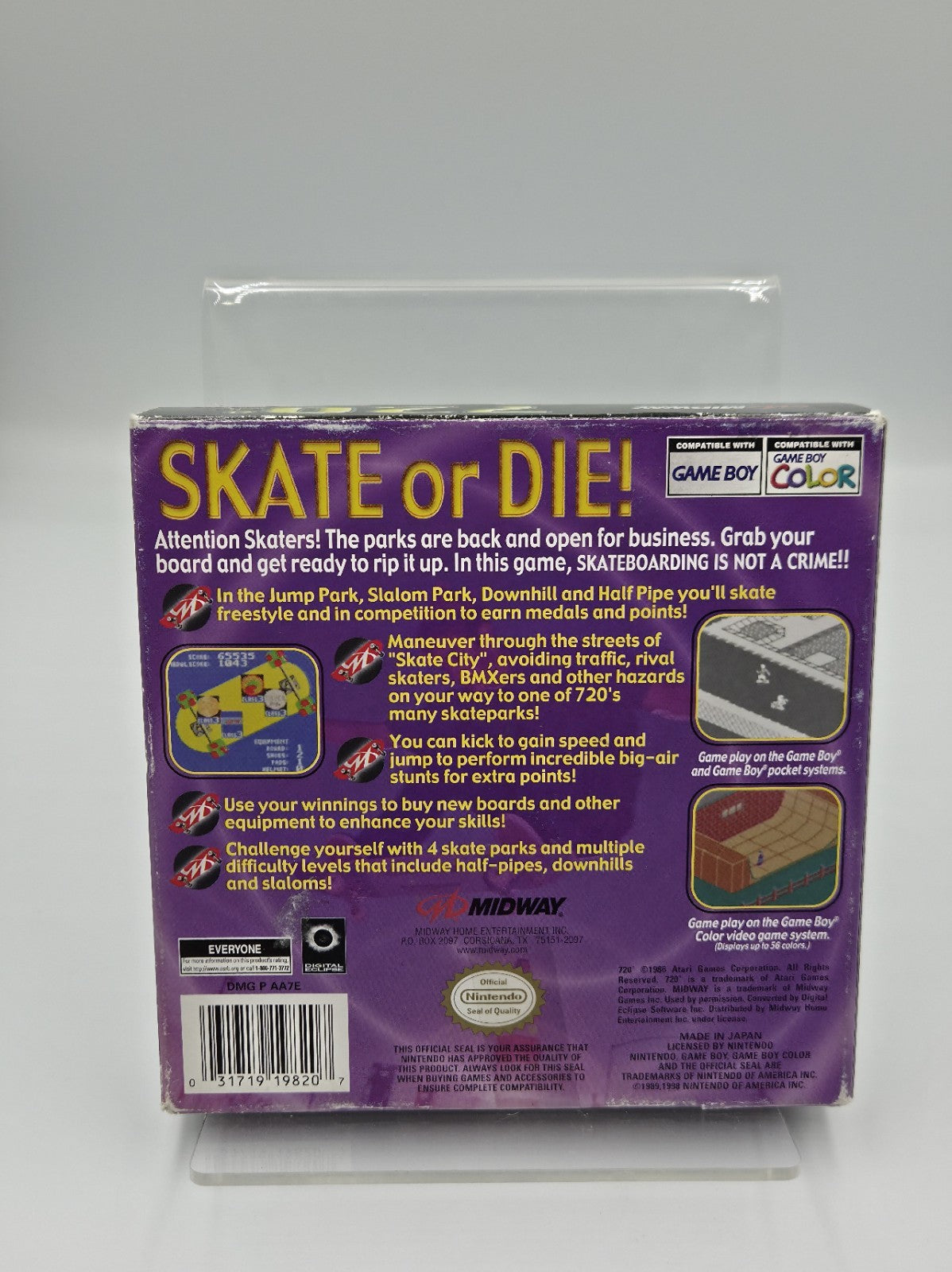 Nintendo Game Boy Color 720 mit OVP und Anleitung USA