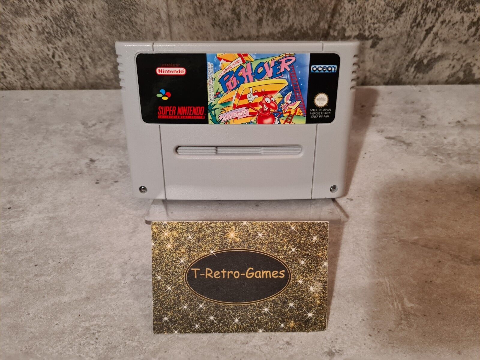 SNES Super Nintendo Push Over FAH Modul - T-Retro-Games 