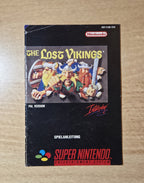 SNES Super Nintendo The Lost Vikings Spielanleitung Instruction Booklet NOE/SFRG