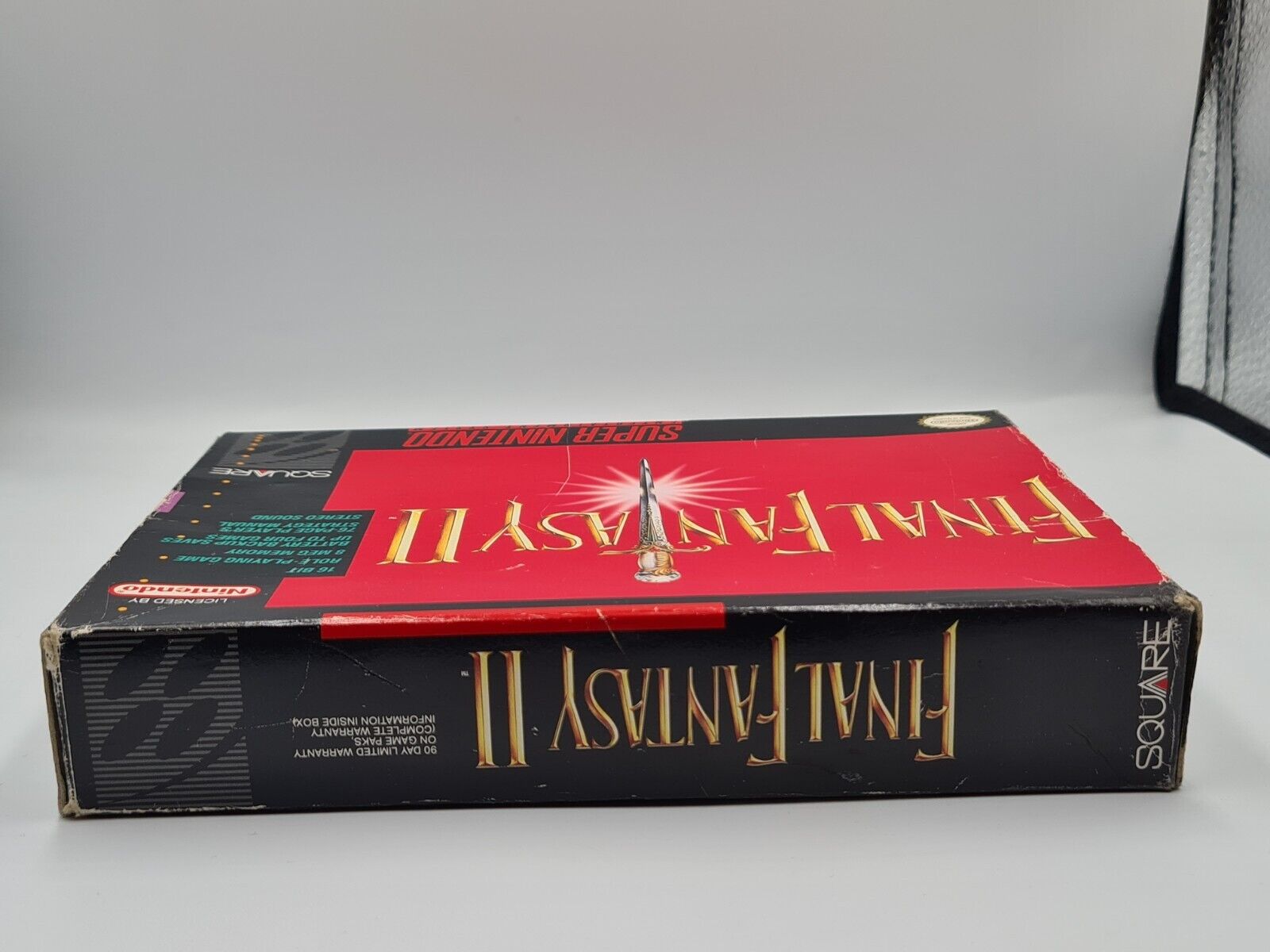 SNES Super Nintendo Final Fantasy II mit OVP und Anleitung + Karte NTSC-USA - T-Retro-Games 