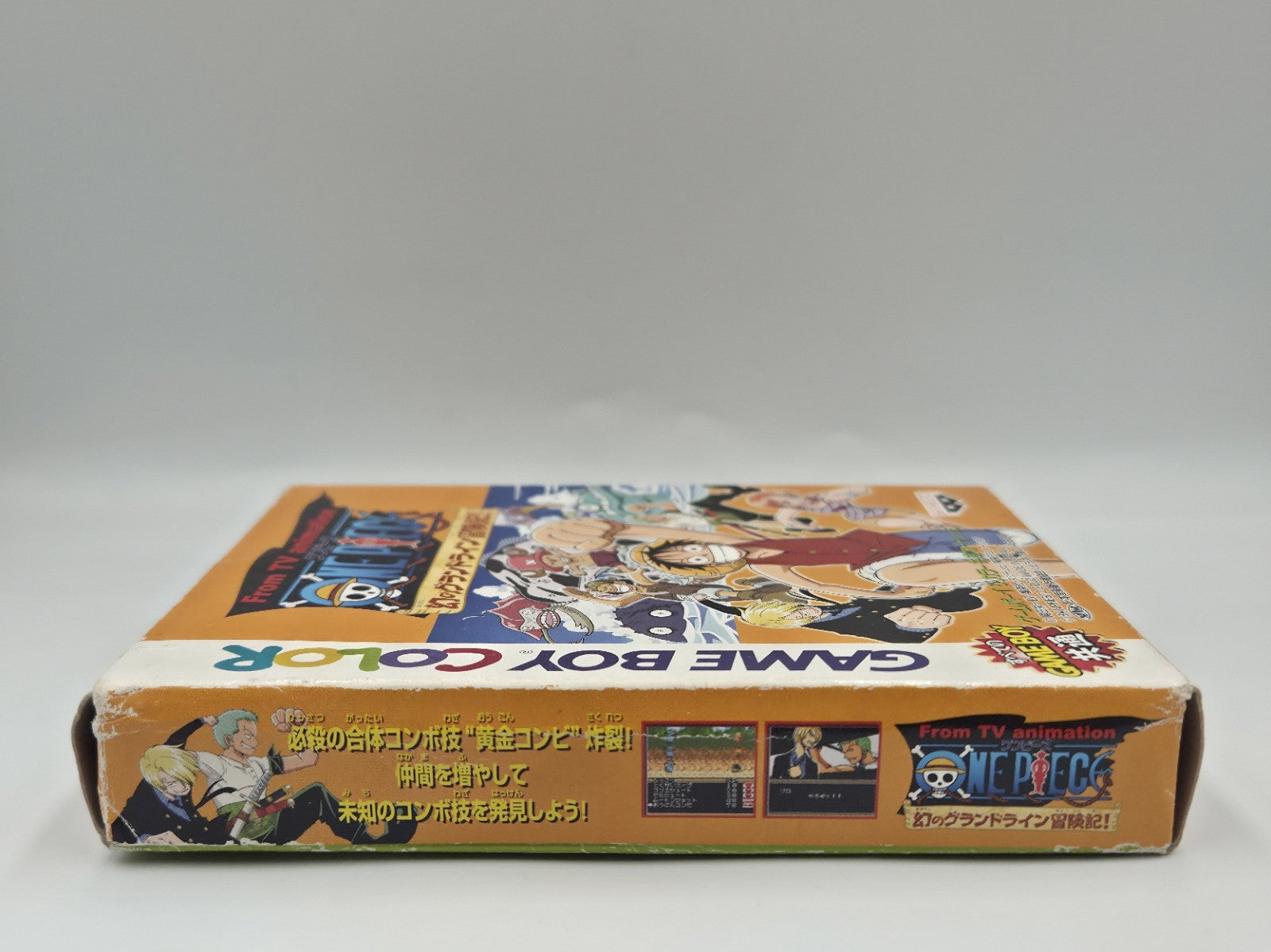 Game Boy Color Spiel One Piece Grand Line mit OVP und Anleitung Japan