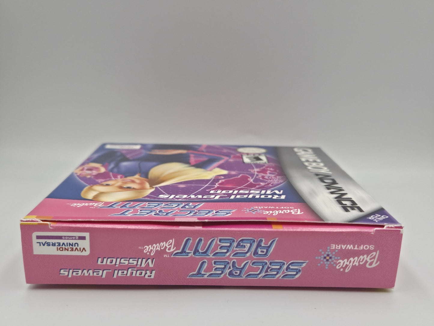 Game Boy Advance Barbie Secret Agent Royal Jewels Mission + OVP + Anleitung USA