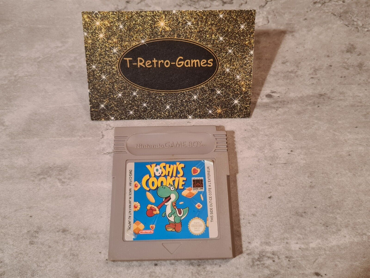 Nintendo Game Boy Classic Spiel Yoshi's Cookie Modul FAH - T-Retro-Games 