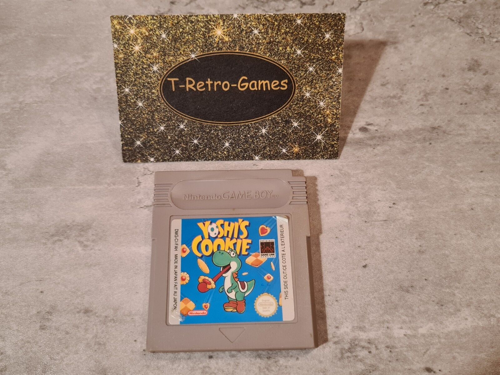 Nintendo Game Boy Classic Spiel Yoshi's Cookie Modul FAH - T-Retro-Games 