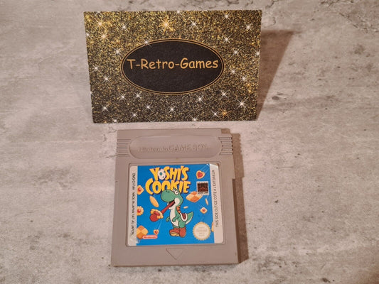 Nintendo Game Boy Classic Spiel Yoshi's Cookie Modul FAH - T-Retro-Games 