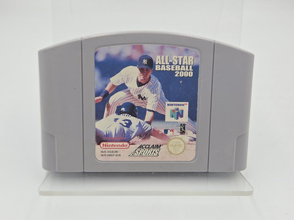 N64 Nintendo 64 Spiel All-Star Baseball 2000 Modul EUR