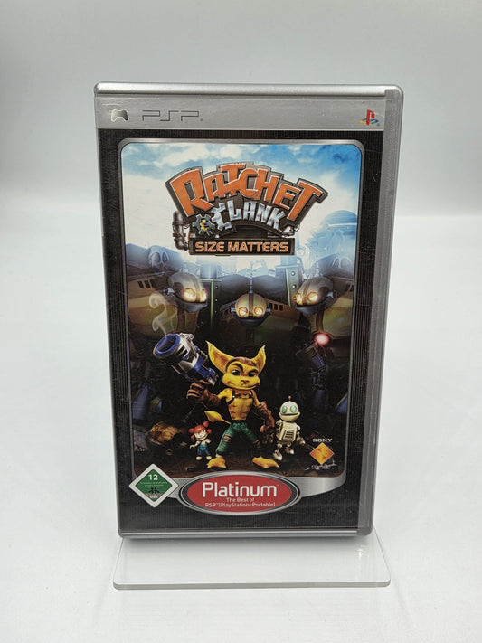 Sony PSP Spiel Ratchet & Clank Size Matters mit OVP und Anleitung Deutsch