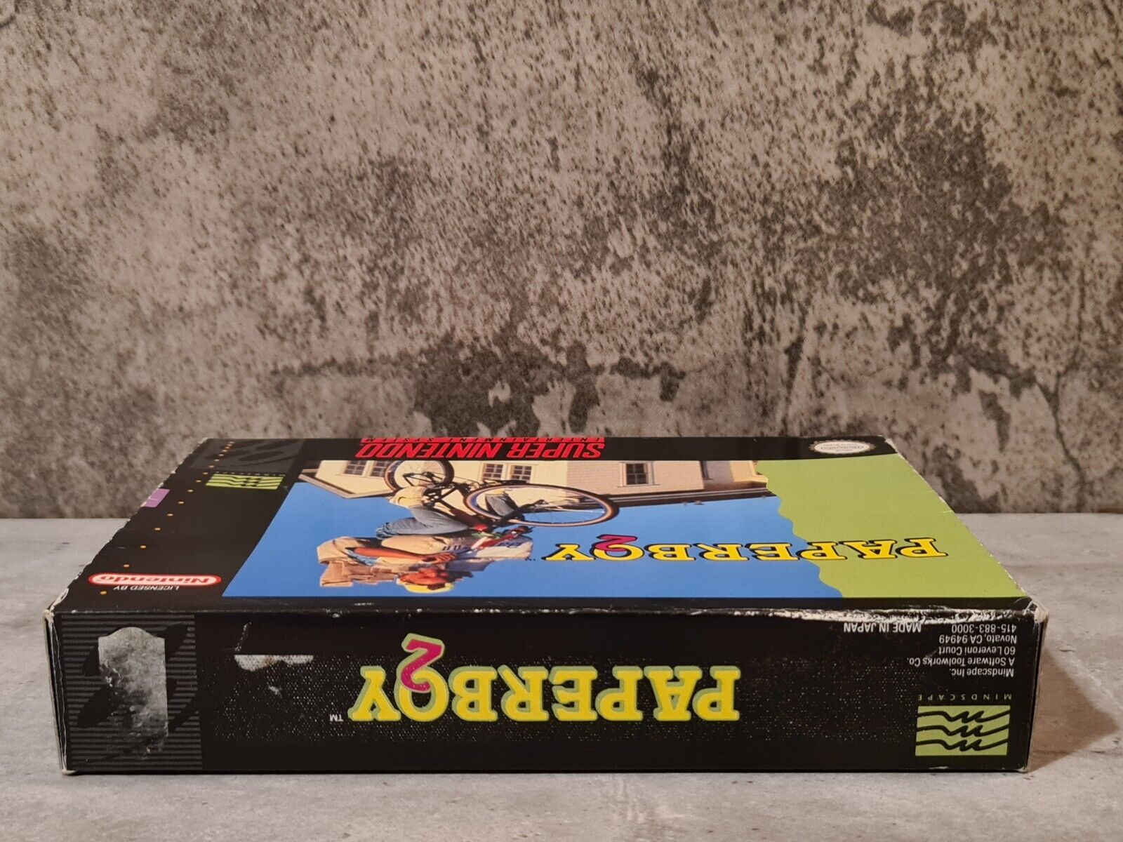 SNES Super Nintendo Paperboy 2 mit OVP und Anleitung NTSC-USA - T-Retro-Games 