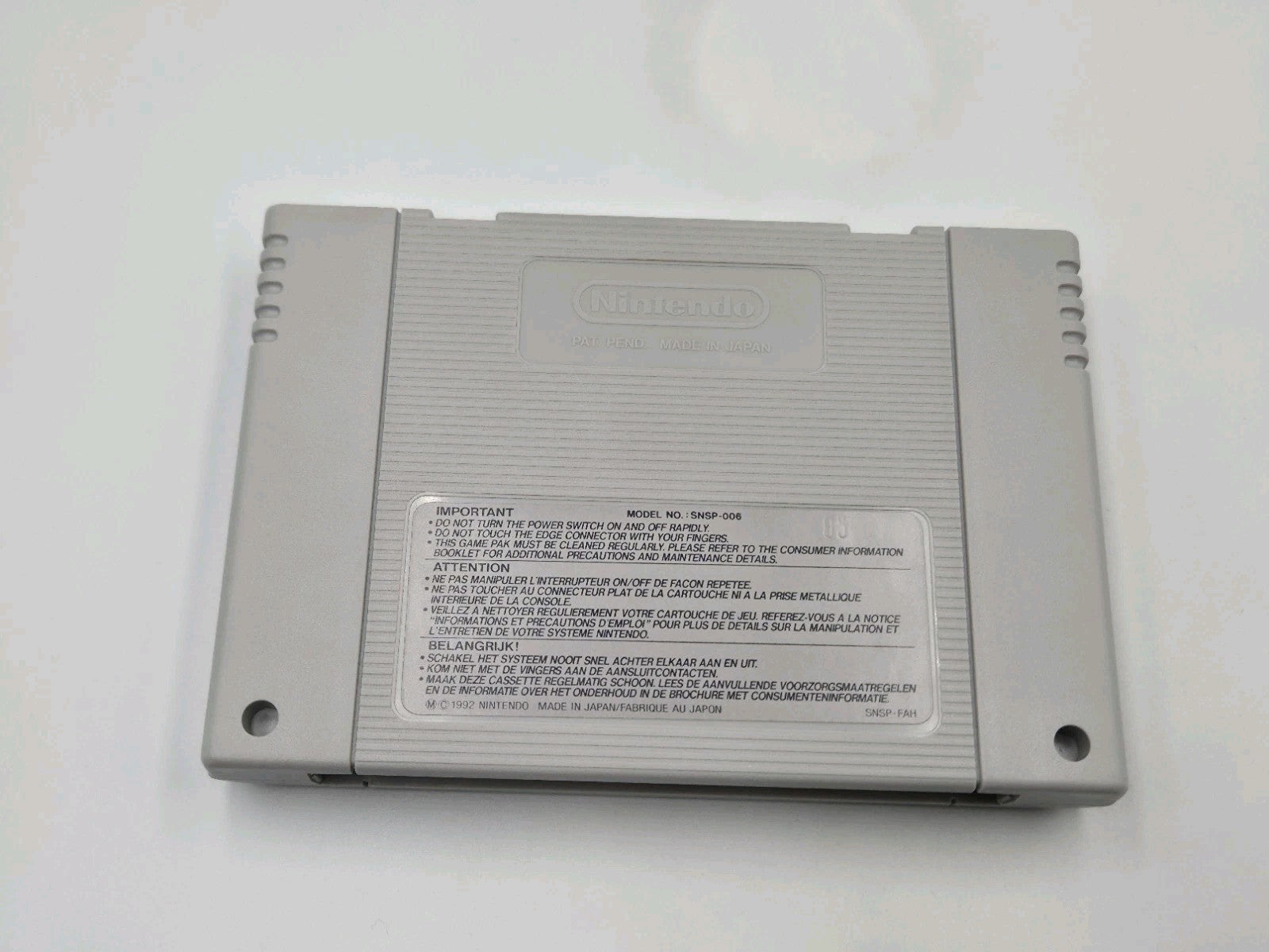 SNES Super Nintendo Spiel The Simpsons Bart's Nightmare + OVP und Anleitung FAH