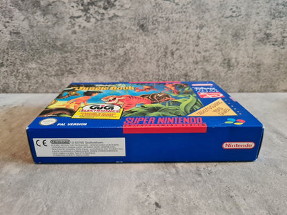 SNES Super Nintendo Disney's The Jungle Book mit OVP und Anleitung NUKV - T-Retro-Games 