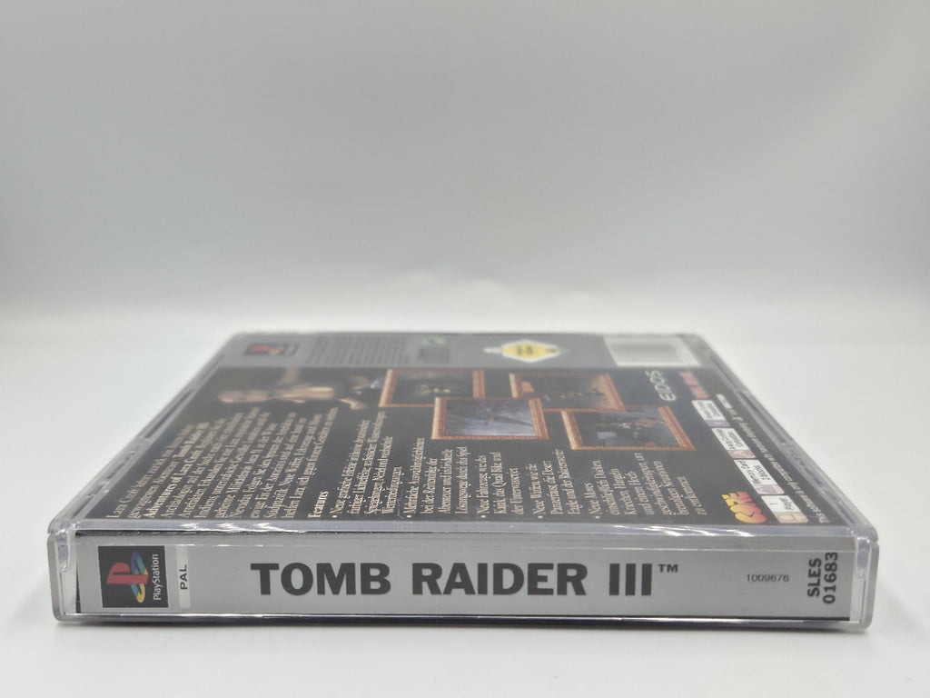 PS1 Playstation 1 Spiel Tomb Raider III mit OVP und Anleitung Deutsch