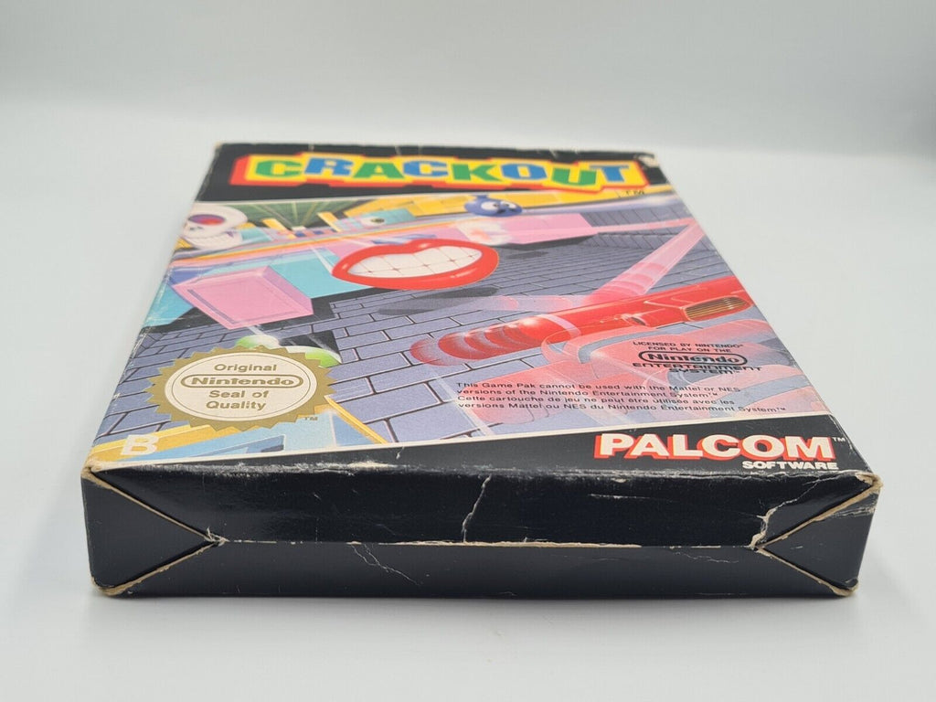 NES CrackOut mit OVP und Anleitung FRA - T-Retro-Games 