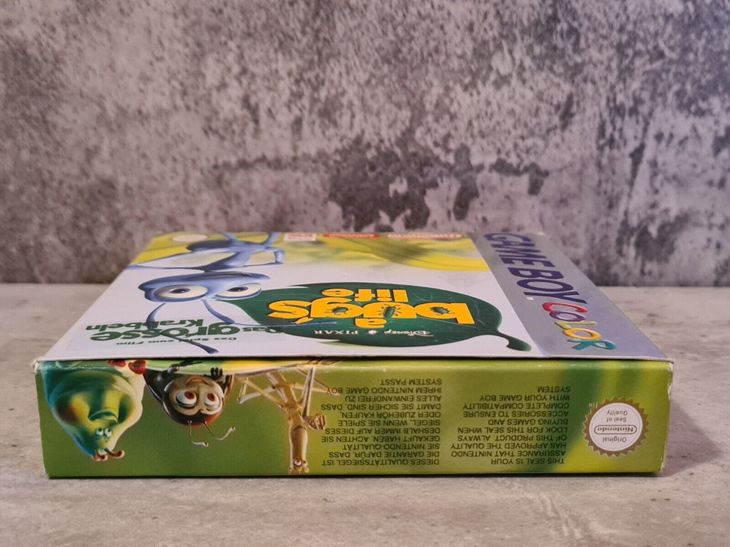 Game Boy Color Disney Pixar a Bug's Life mit OVP und Anleitung + Poster EUR - T-Retro-Games 