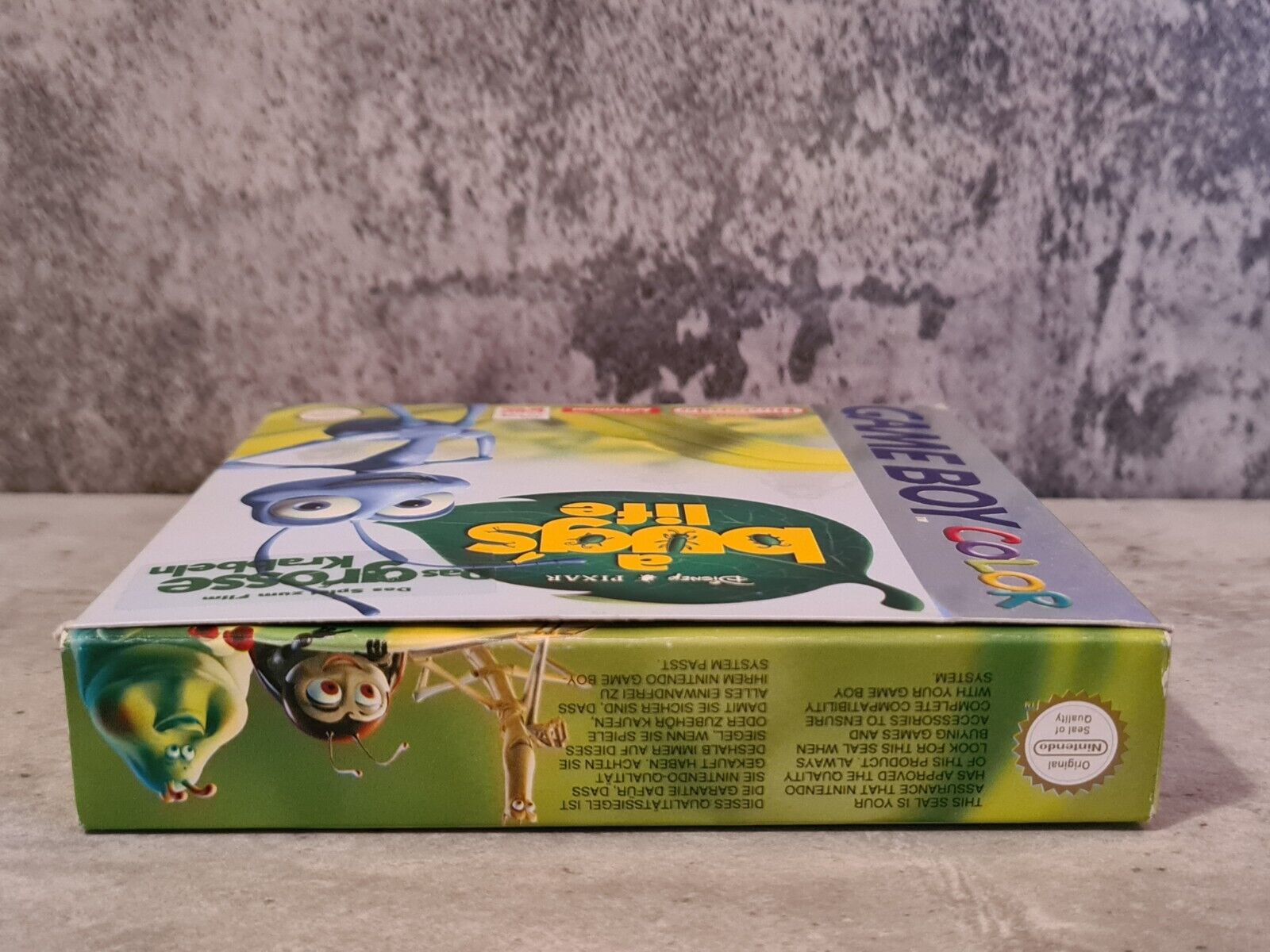 Game Boy Color Disney Pixar a Bug's Life mit OVP und Anleitung + Poster EUR - T-Retro-Games 