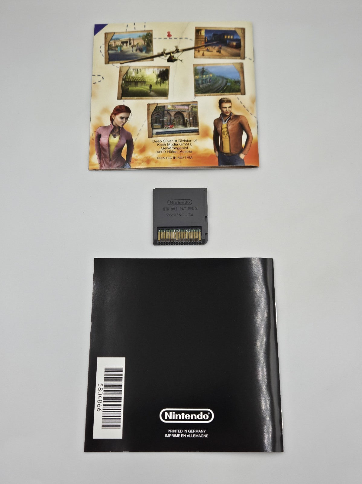Nintendo DS Spiel Geheimakte Tunguska mit OVP und Anleitung NOE