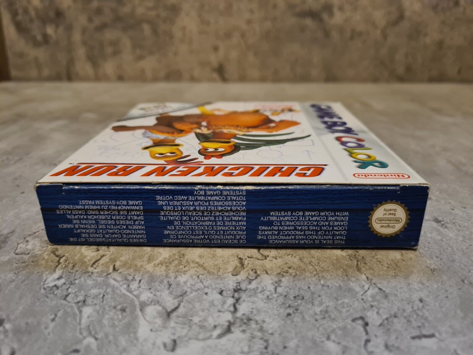 Nintendo Game Boy Color Chicken Run mit OVP und Anleitung EUR - T-Retro-Games 