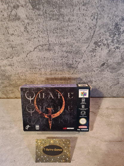 N64 Nintendo 64 Quake mit OVP und Anleitung EUR - T-Retro-Games 