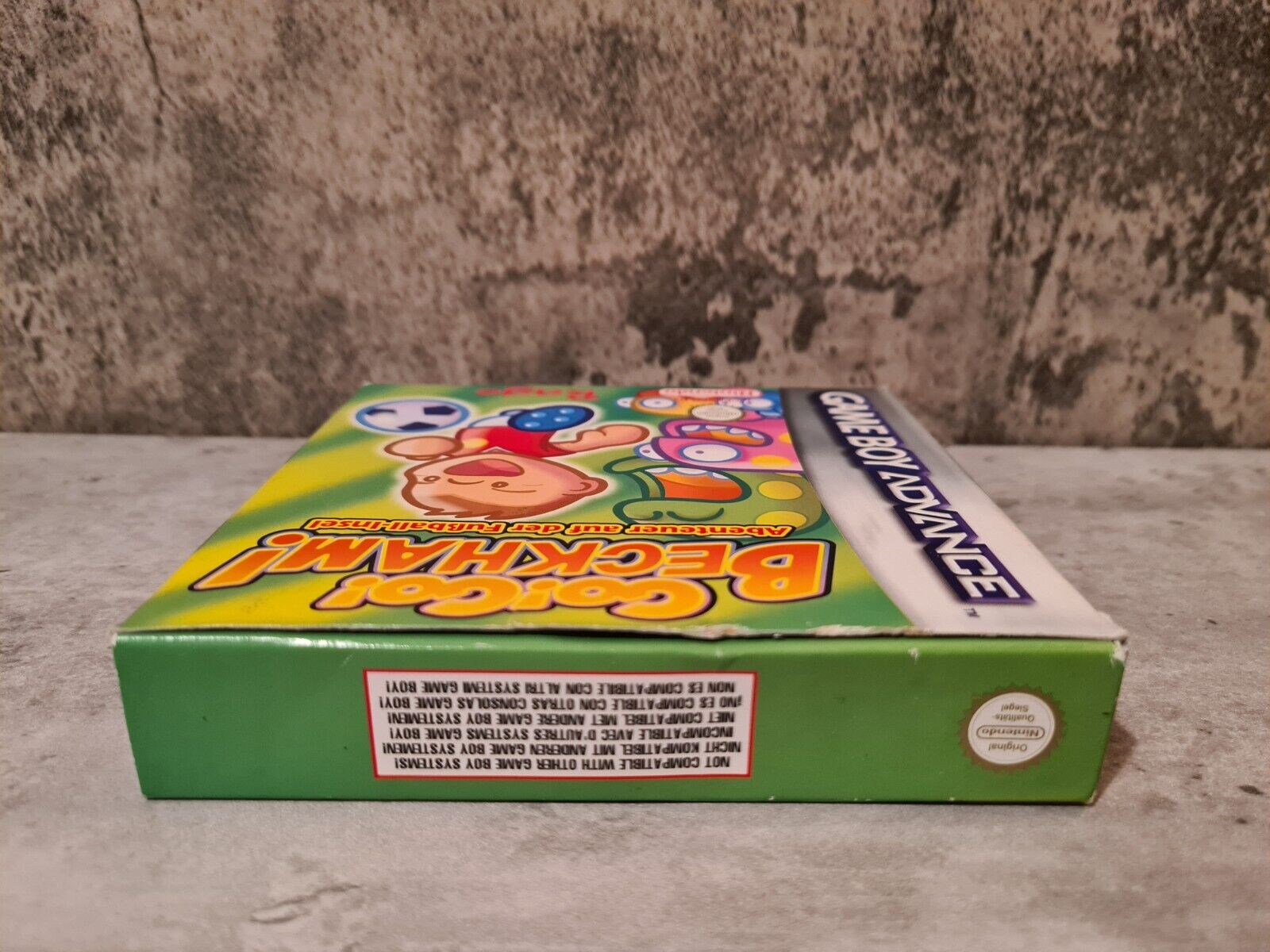 Nintendo Gameboy Advance Go!Go! Beckham! mit OVP und Anleitung NOE - T-Retro-Games 