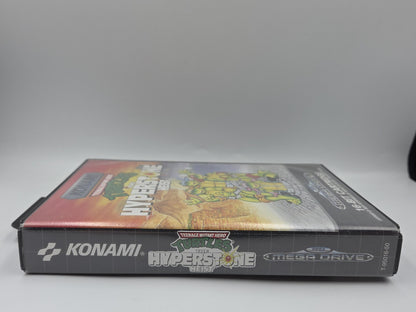 Sega Mega Drive Turtles The Hyperstone Heist mit OVP + Anleitung Multi Language 