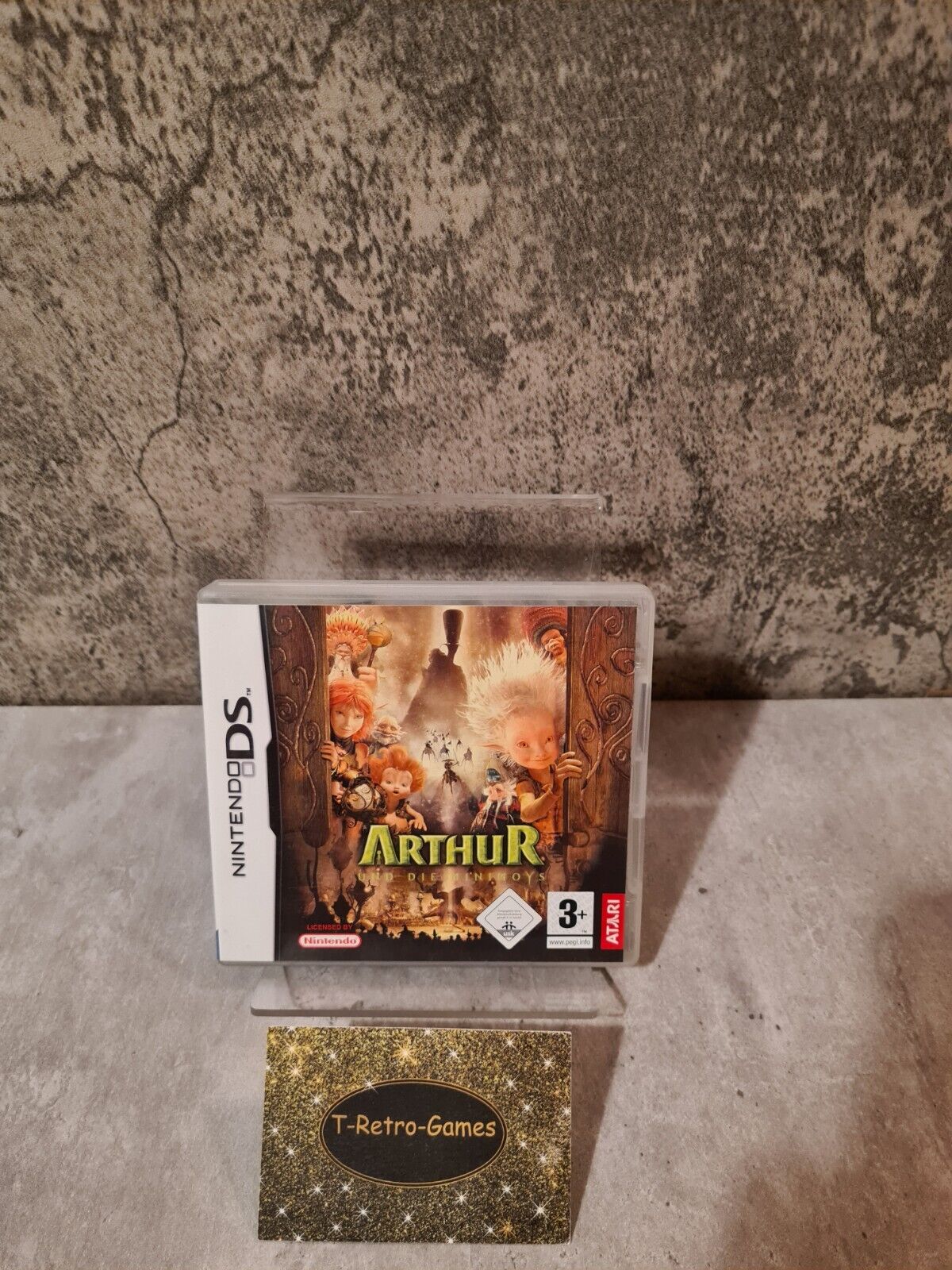 Nintendo DS Arthur und die Minimoys mit OVP und Anleitung NOE - T-Retro-Games 