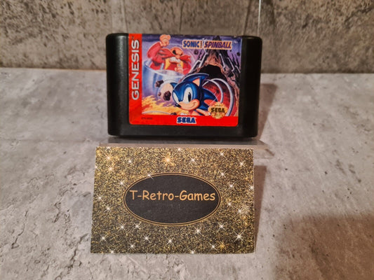 Sega Genesis Sonic Spinball Modul USA - T-Retro-Games 