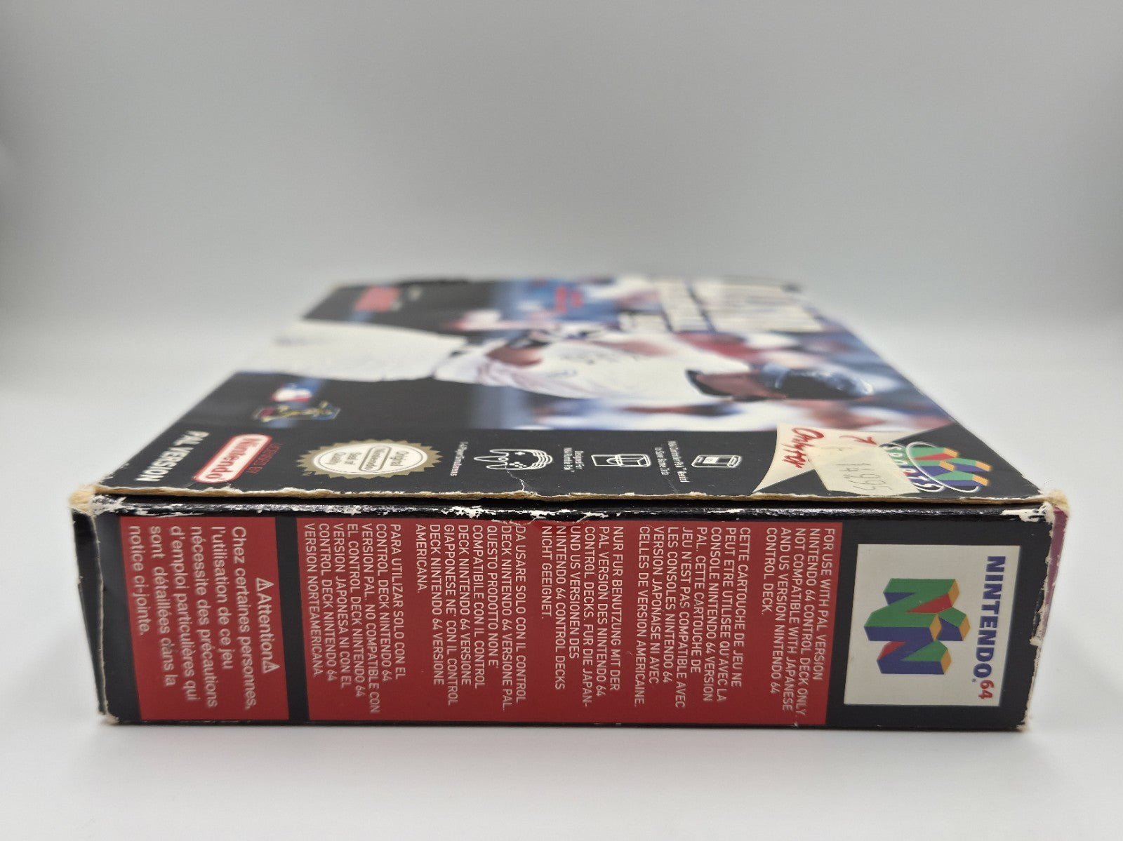 N64 Nintendo 64 Spiel All-Star Baseball 99 mit OVP und Anleitung EUR