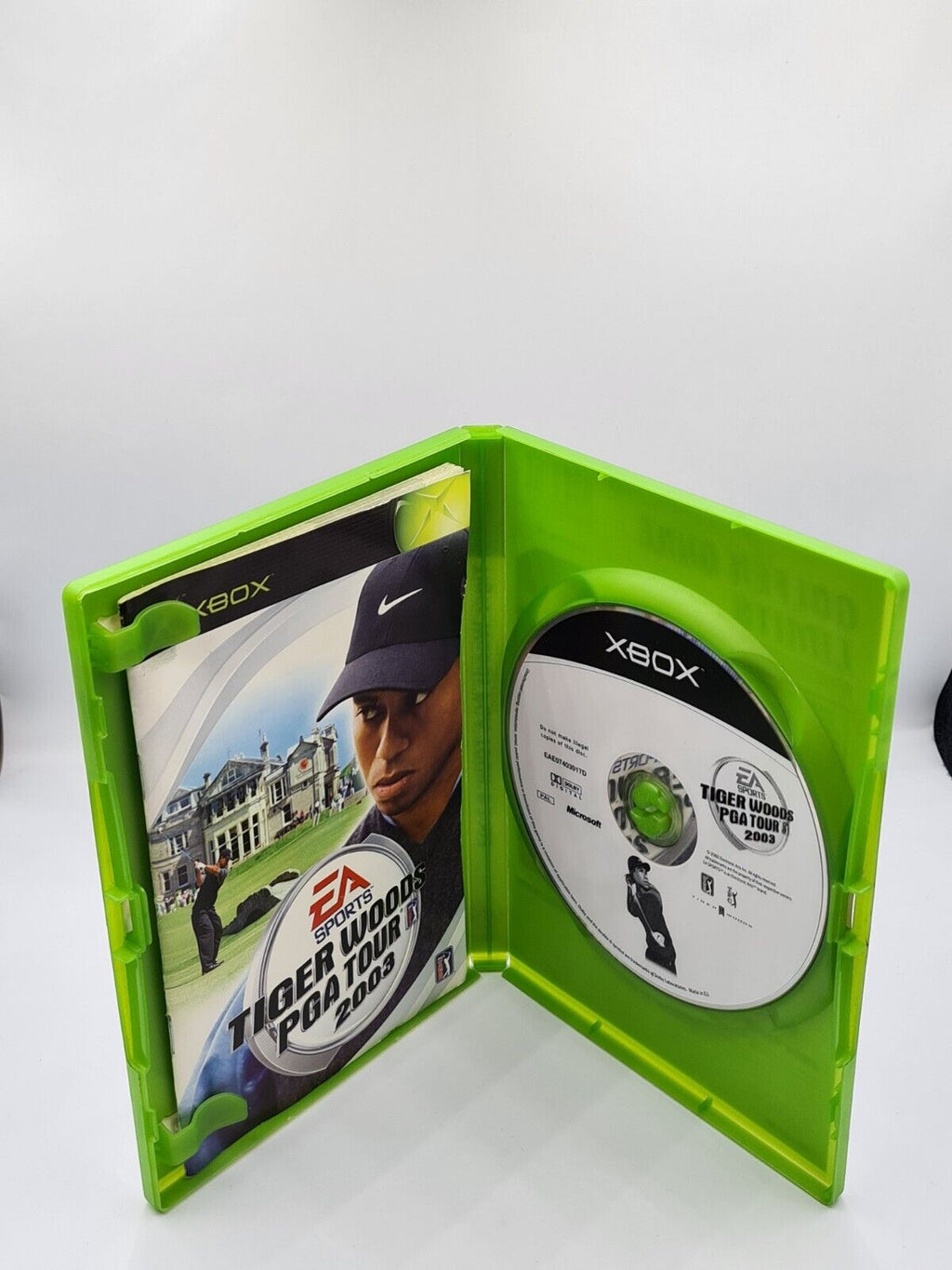 XBOX Spiel Tiger Woods PGA Tour 2003 mit OVP und Anleitung Deutsch - T-Retro-Games 