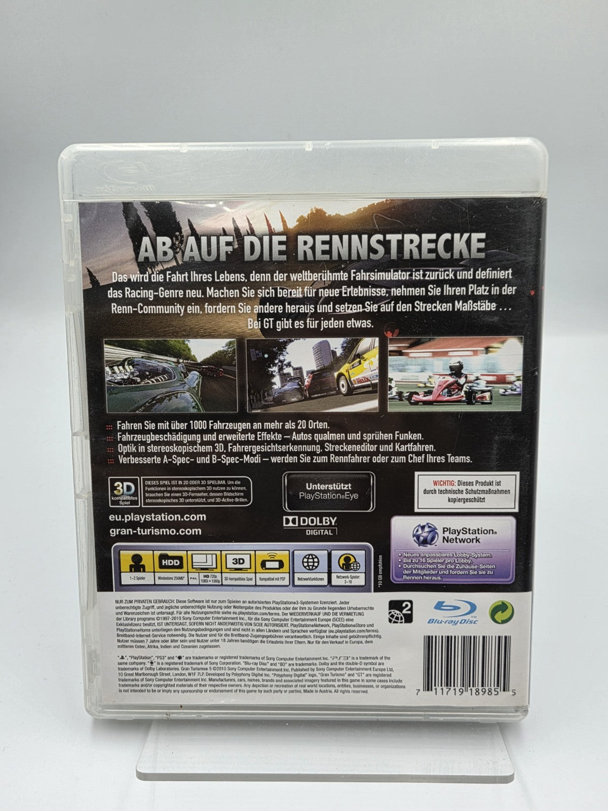 PS3 Playstation 3 Spiel Gran Turismo 5 mit OVP Deutsch