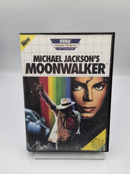 Sega Master System Michael Jackson's Moonwalker mit OVP und Anleitung USA
