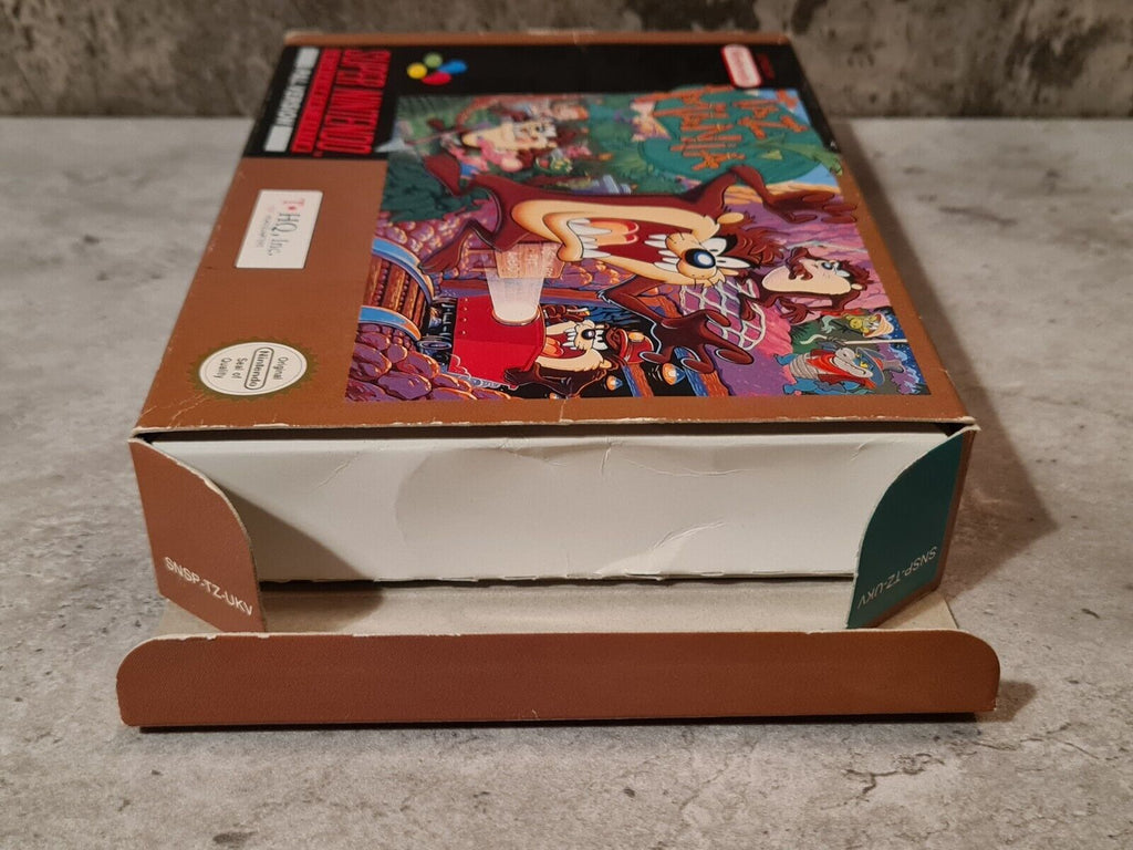 SNES Super Nintendo Taz Mania mit OVP und Anleitung UKV - T-Retro-Games 